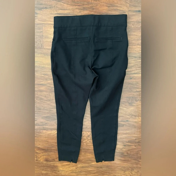 Spanx The Perfect Black Pant Back Seam Ankle Skinny Pants Dressy Ankle Shaping M - Picture 2 of 12